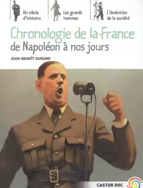 Couverture du produit · Chronologie de la France De Napoléon à nos jours