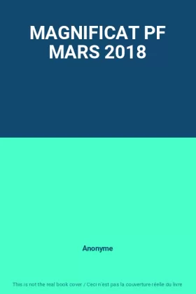 Couverture du produit · MAGNIFICAT PF MARS 2018