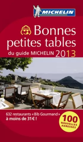 Couverture du produit · Bonnes petites tables France 2013