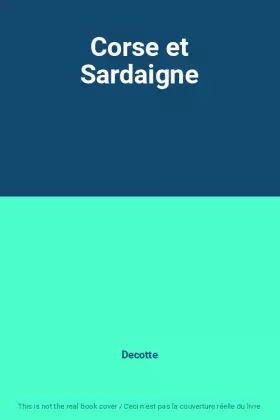 Couverture du produit · Corse et Sardaigne