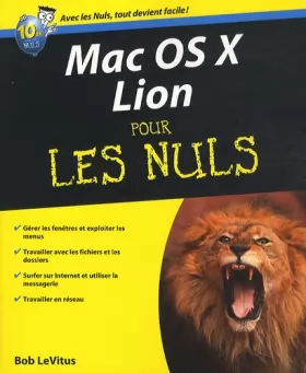 Couverture du produit · Mac OS X Lion Pour les nuls