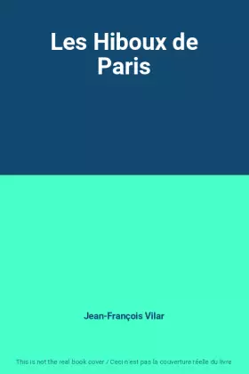 Couverture du produit · Les Hiboux de Paris