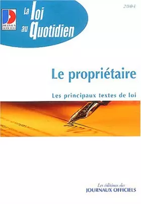Couverture du produit · Le propriétaire