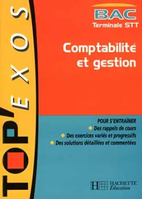 Couverture du produit · Comptabilité et gestion, Terminale STT