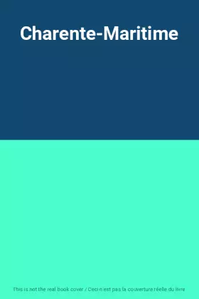 Couverture du produit · Charente-Maritime