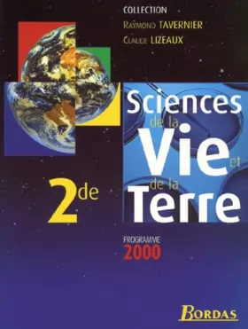Couverture du produit · Sciences de la vie et de la terre, 2nde. Manuel 2000