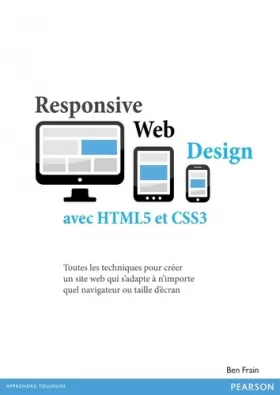 Couverture du produit · Responsive web design avec HTML5 et CSS3