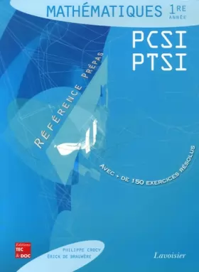 Couverture du produit · Mathématiques PCSI-PTSI 1re année