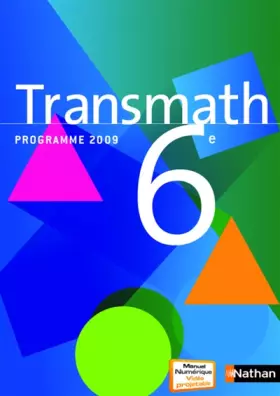 Couverture du produit · Transmath 6e