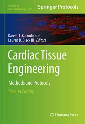 Couverture du produit · Cardiac Tissue Engineering: Methods and Protocols