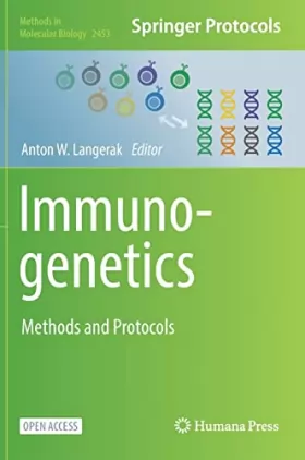 Couverture du produit · Immunogenetics: Methods and Protocols