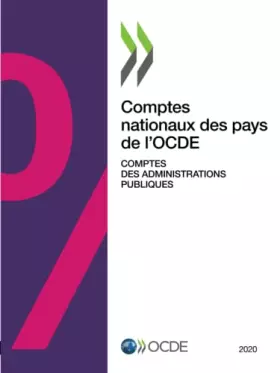Couverture du produit · Comptes nationaux des pays de l'OCDE, Comptes des administrations publiques 2020