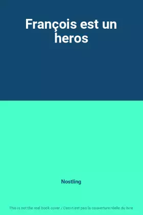 Couverture du produit · François est un heros