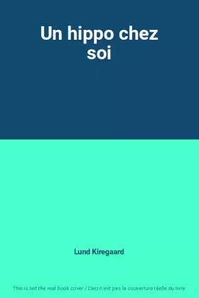 Couverture du produit · Un hippo chez soi