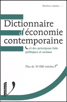 Couverture du produit · Dictionnaire d'économie contemporaine