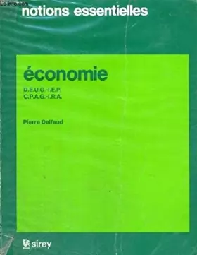 Couverture du produit · Economie, A.E.S.-I.E.P., I.P.A.G.-I.R.A.