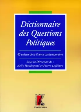 Couverture du produit · Dictionnaire des questions politiques