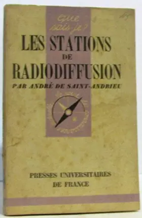 Couverture du produit · Les stations de radiodiffusion