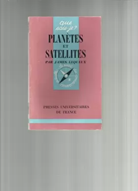 Couverture du produit · Planètes et satellites