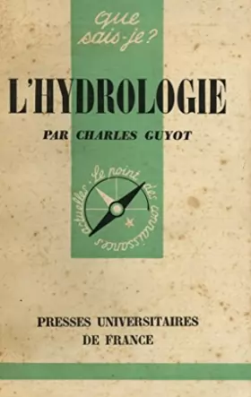 Couverture du produit · L'hydrologie 1960 / Guyot, Charles / Réf5514