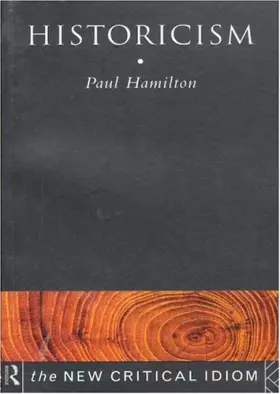 Couverture du produit · Historicism