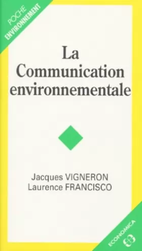 Couverture du produit · La communication environnementale