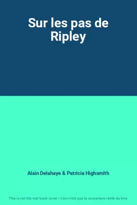 Couverture du produit · Sur les pas de Ripley