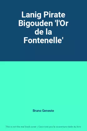 Couverture du produit · Lanig Pirate Bigouden 'l'Or de la Fontenelle'