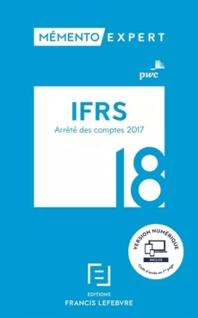 Couverture du produit · IFRS: Arrêté des comptes 2017