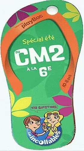 Couverture du produit · Incollables CM2 - Tong du CM2 à la 6E