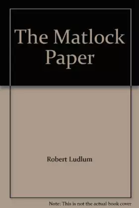 Couverture du produit · The Matlock Paper