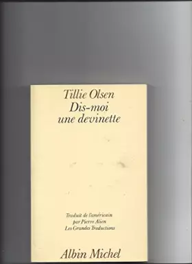 Couverture du produit · Dis-moi une devinette !