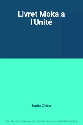 Couverture du produit · Livret Moka a l'Unité