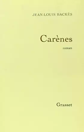 Couverture du produit · Carènes