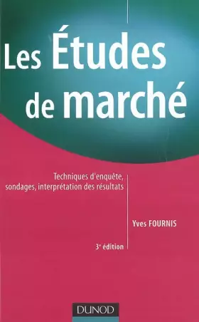 Couverture du produit · Les études de marché