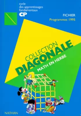 Couverture du produit · Math en herbe, CP, fichier élève, programme 1995
