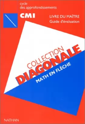 Couverture du produit · Diagonale, CM1. Guide du maître, édition 1992-1993