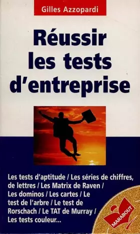 Couverture du produit · Réussir les tests d'entreprise