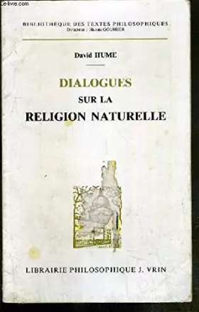 Couverture du produit · Dialogues sur la religion naturelle
