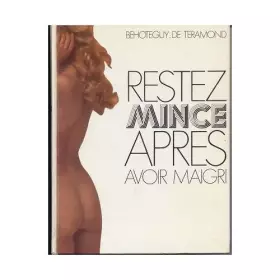 Couverture du produit · RESTEZ MINCE APRES AVOIR MAIGRI