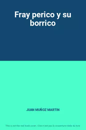 Couverture du produit · Fray perico y su borrico