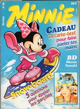 Couverture du produit · Minnie mag n° 44 - février 1999 - Snow-board/5 questions pour épater les garçons/Fête mardi gras/BD : Minnie, Donald