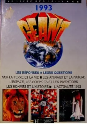 Couverture du produit · Géant 1993 : Le livre des 10-15 ans