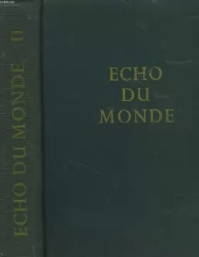 Couverture du produit · Echo du monde. volume ii