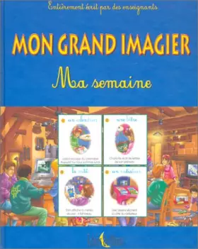 Couverture du produit · Mon grand imagier : Ma semaine
