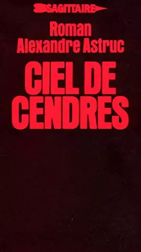 Couverture du produit · Ciel de cendres