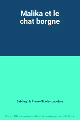 Couverture du produit · Malika et le chat borgne