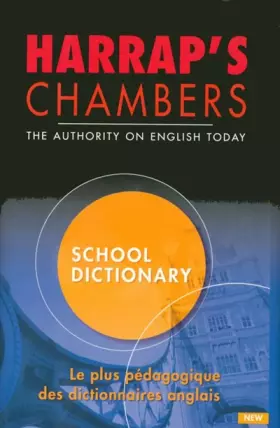 Couverture du produit · Harrap's Chambers School English