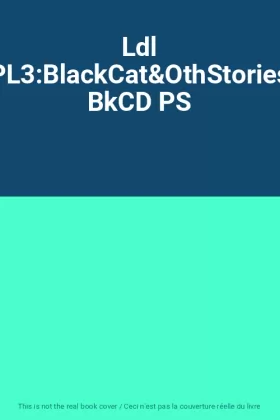 Couverture du produit · Ldl PL3:BlackCat&OthStories BkCD PS
