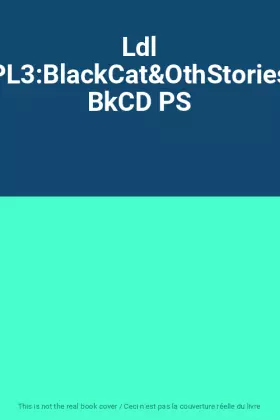 Couverture du produit · Ldl PL3:BlackCat&OthStories BkCD PS